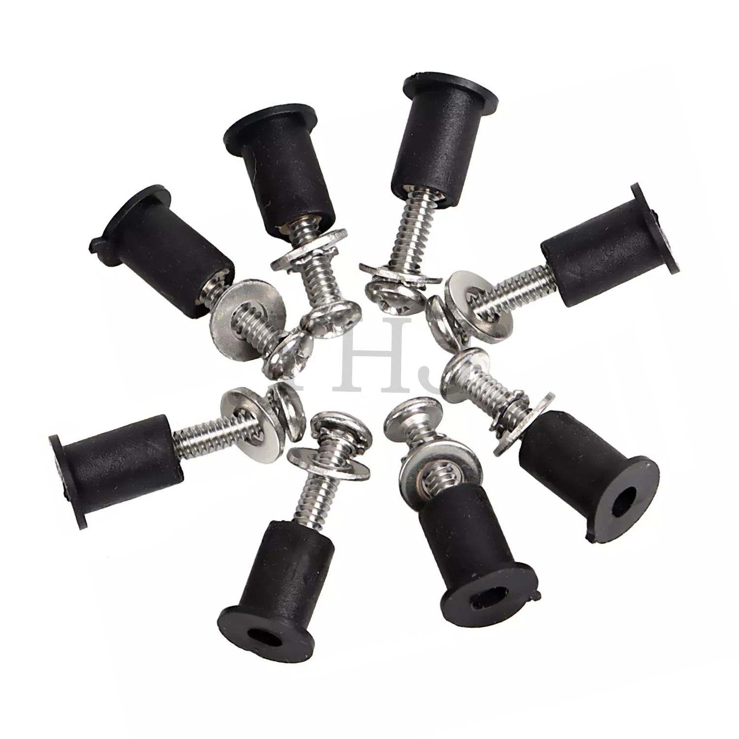 Tornillos de acero inoxidable para motocicleta Harley Davidson, Kit de tuercas de góndola para Faro, cubo, 8 piezas