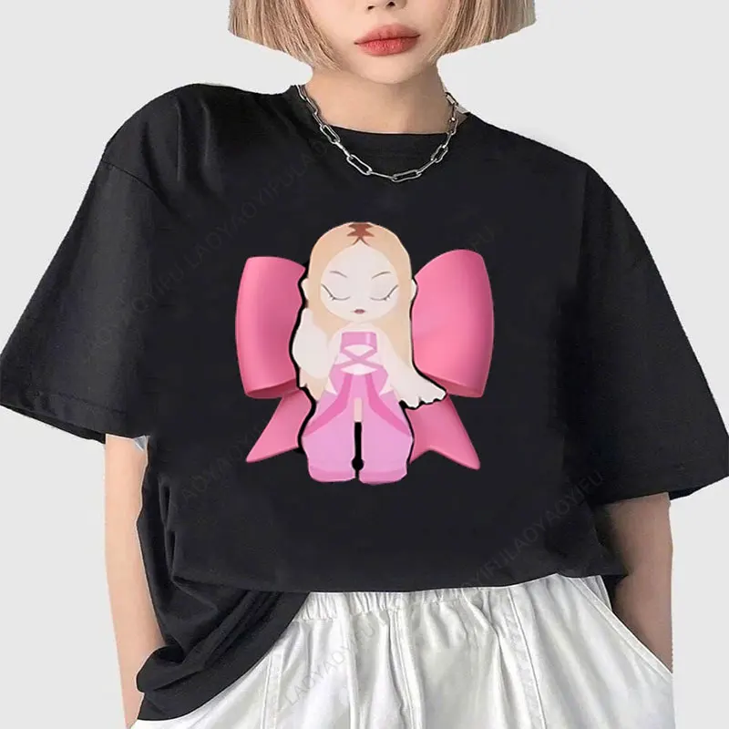 Playera Lola Indigo Camiseta World Tour Merch رجل امرأة قطن جرافيك تي شيرت اسبانيا المغني الموسيقى Camisa الملابس #3