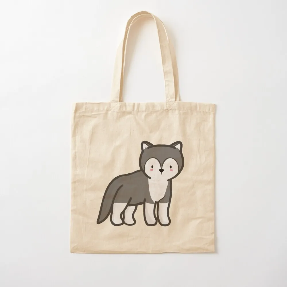 Wolf Tote Bag Lady bag personalized Customizable Canvas