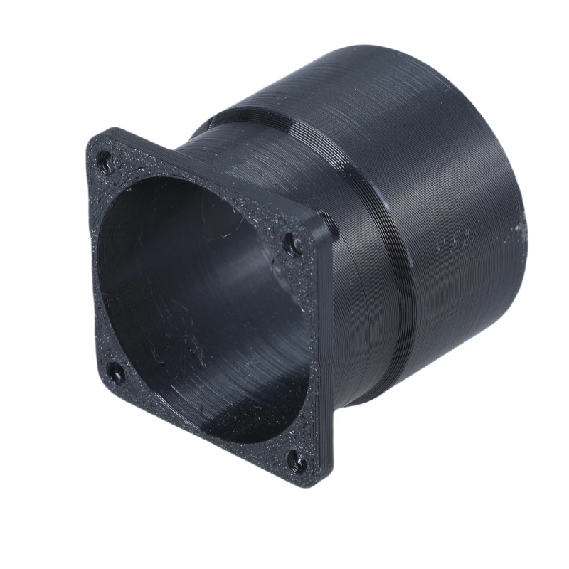 38/40mm Duct Connectors Plastic Straight Pipe Flange Ventilation Ducting Connectors for Heating Cooling Systems Drop Shipping