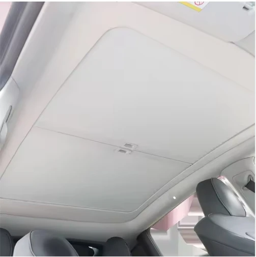

Highland Car Interior Accessories Retractable Sunroof Sunshade for New Model 3 Car Sun Roof Shade Visor