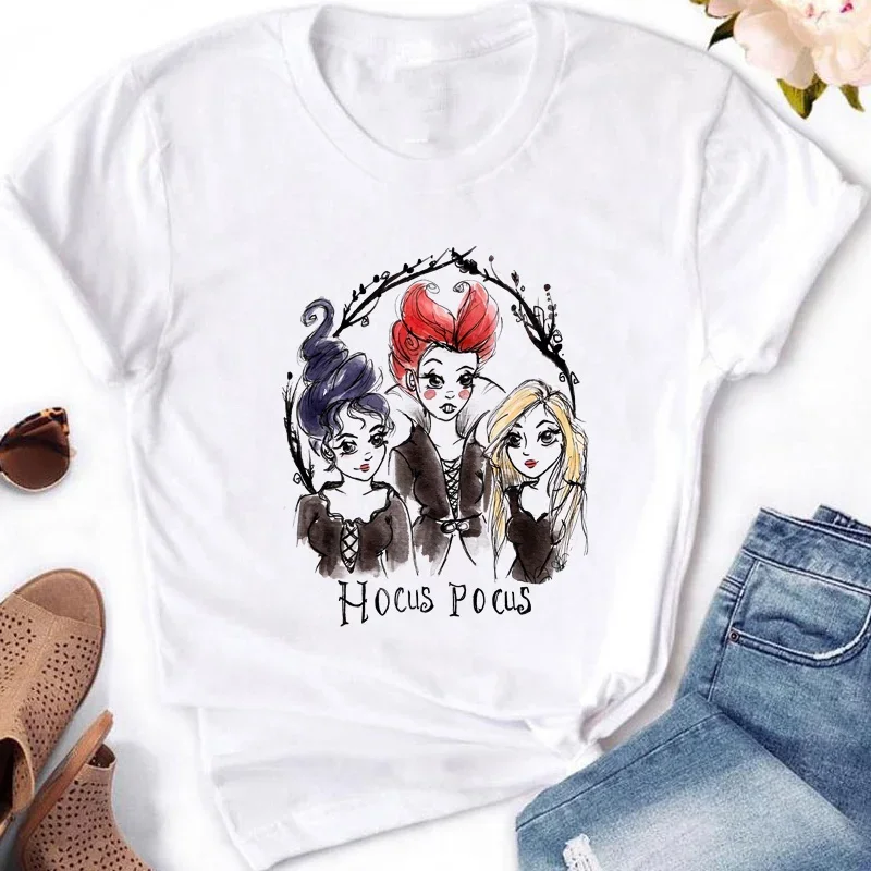 Cartoon Villains Queen Print Women T-Shirt Short Sleeve Fashion Casual Clothes Summer Friends Tshirts Tops Tee Female T Shirt