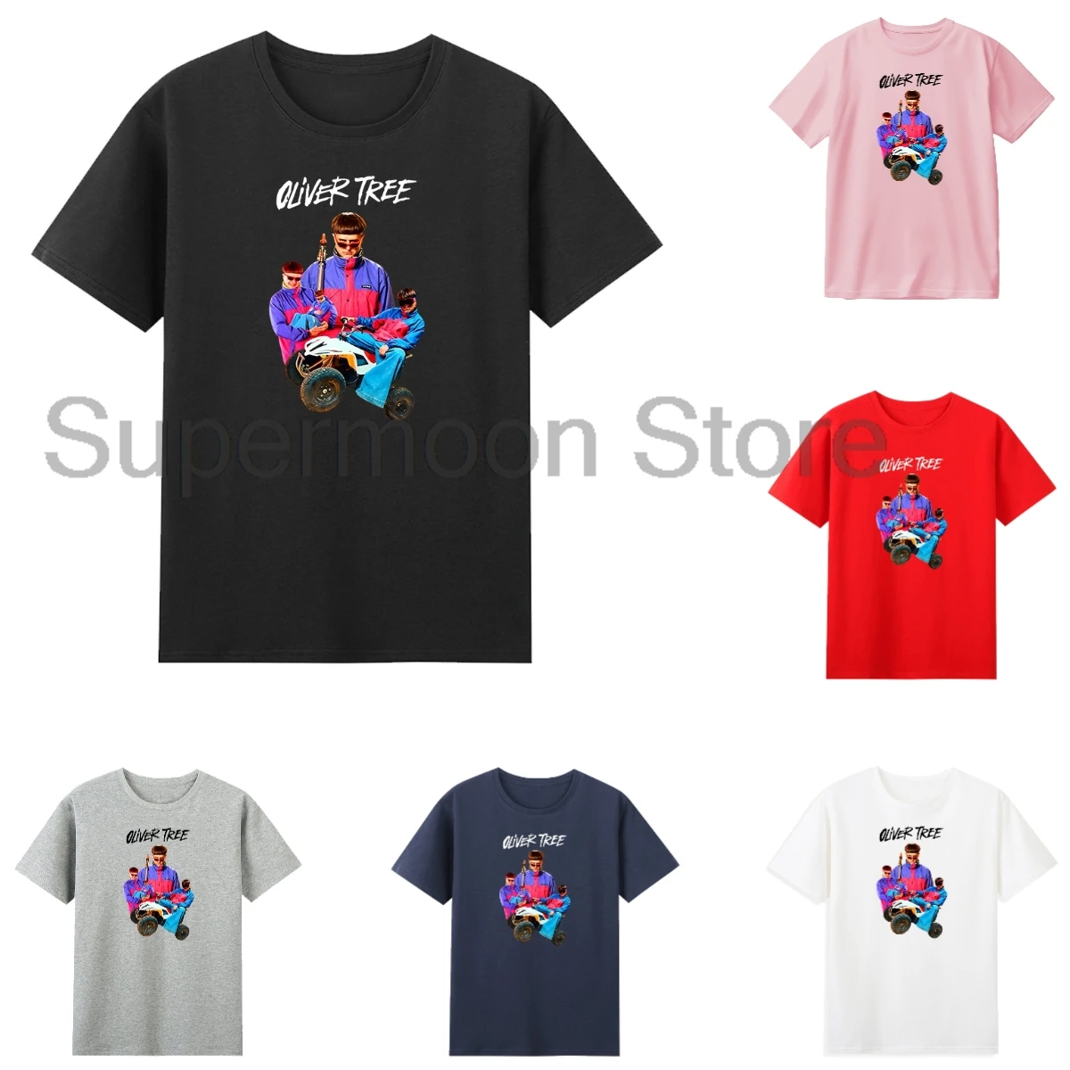Oliver Tree Memorial T-shirt 2026 Rip Helicopter Crash Tribute Crewneck Short Sleeve Cotton Tee Women Men Streetwear Tops