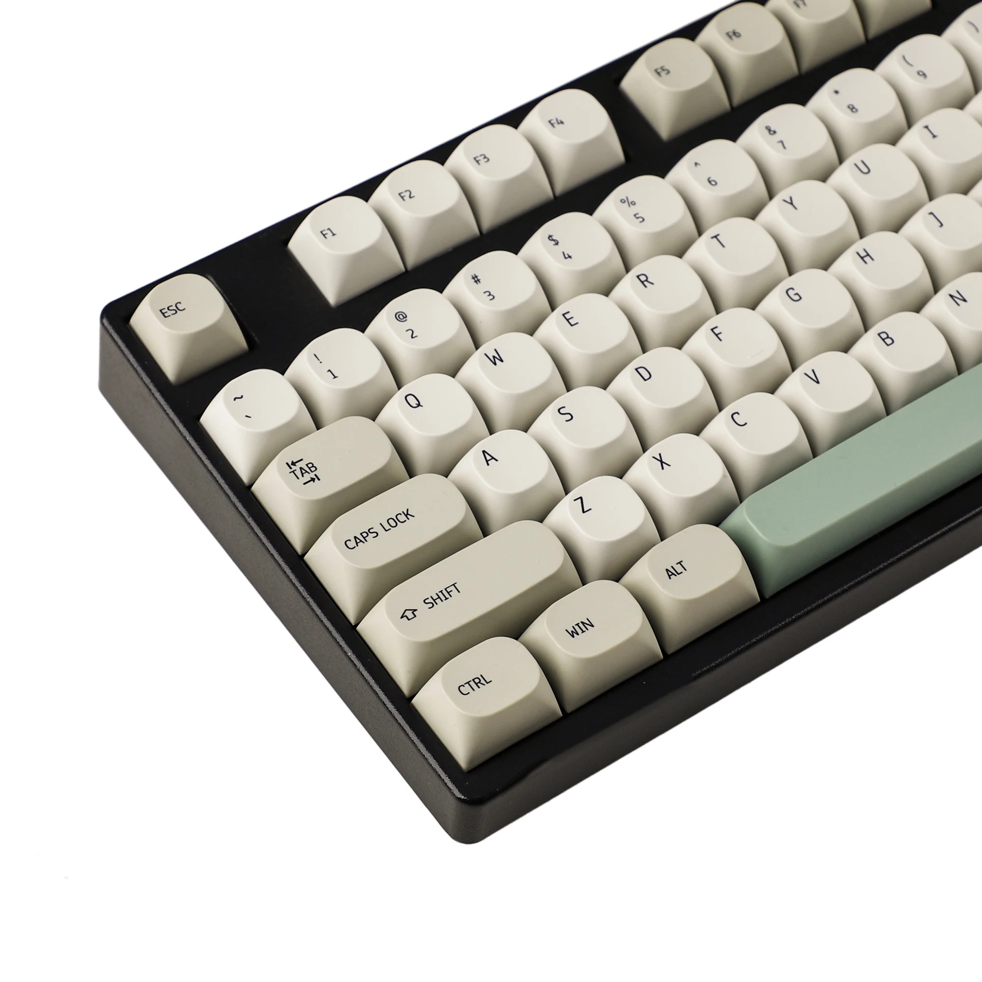 Imagem -05 - Retro Pbt Japonês e Coreano Keycaps Estilo Mac Teclado Mecânico mx Filco 104 Tkl 61 68 75 84 96 104 ma Dye Sub 9009 132