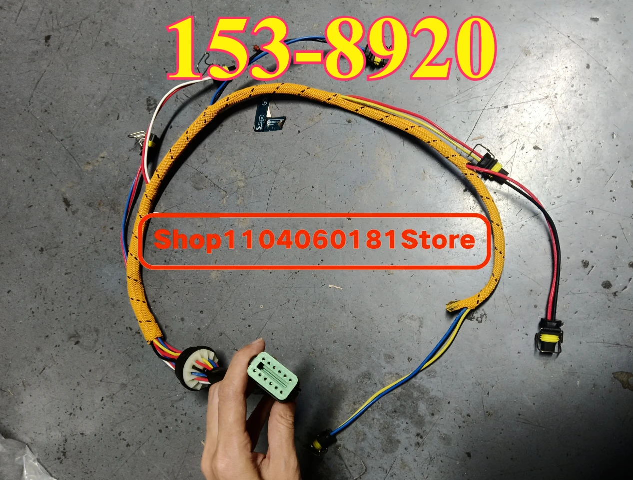 

153-8920 Жгут проводов деталей экскаватора в сборе для 3126B C7 325C L 325C 322C FM 322C FM 962G II 950G II 938G II Колесный погрузчик 1538920