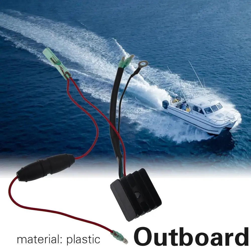 

Marine Outboard Rectifier Replacement Boat Voltage Rectifier Regulator Universal Boat Engine Repalce for Yamaha 25-70 HP