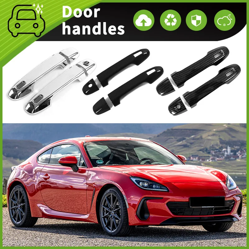 

Suitable for 12-23 Subaru BRZ door bowl handle decorative door handle scratch-proof modification accessories