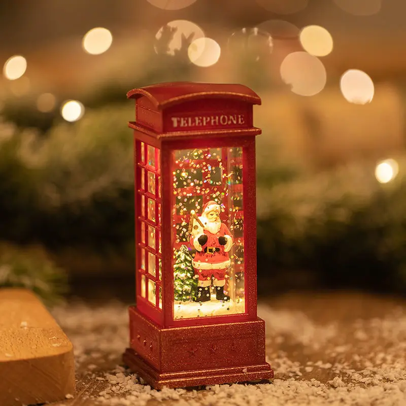 christmas-children's-gifts-creative-small-gifts-atmosphere-night-light-crystal-ball-tree-tabletop-ornaments