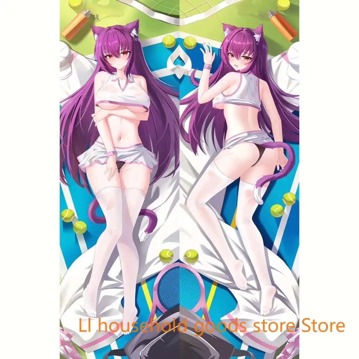 

Cute Scáthach Fate/Grand Order Square Pillowcase Peach Skin 2WAY Decor Pillow Case