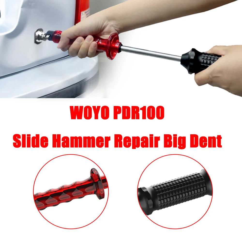 WOYO PDR100 Damage-free Paint Cold Glue Dent Set for Soft and Smooth Dent Reusable Repair Pulling Tool for All Car PDR Kits