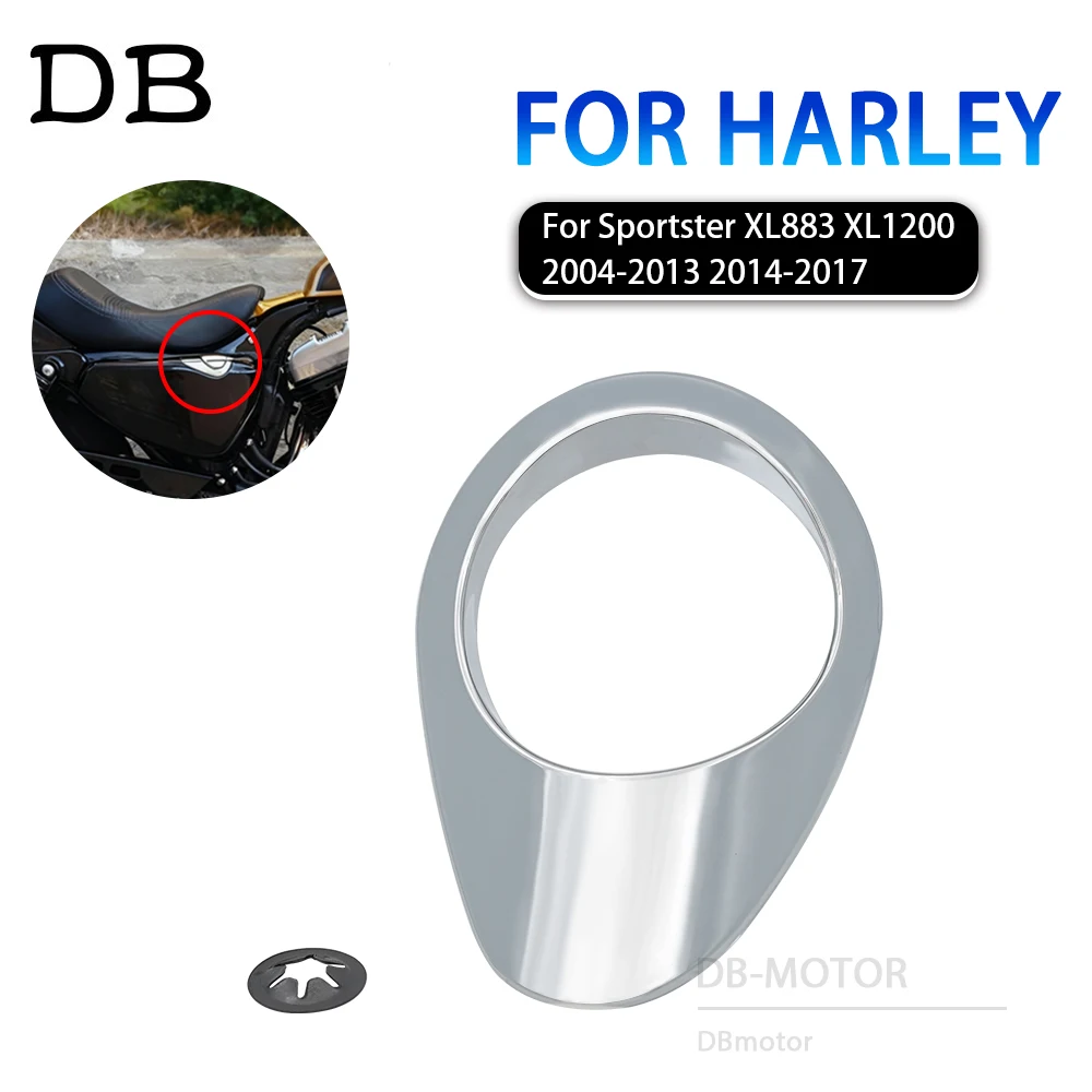 

Motorcycle Accessory Fairing Battery Cover Chrome Parts For Harley Sportster XL883 XL1200 48 72 2004 - 2017 Tank Right Side 2016