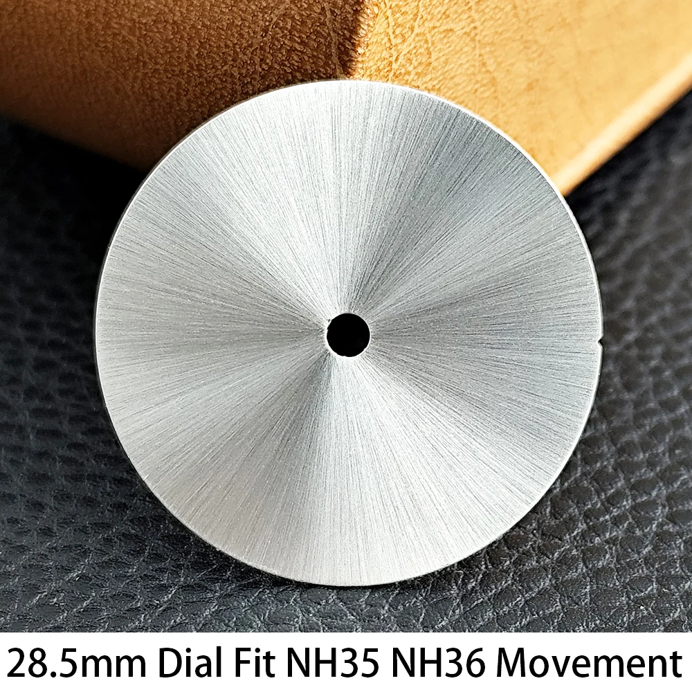 28,5mm Steriles Zifferblatt Passend für NH35 NH36 Uhrwerk Zubehör NH35 Zifferblatt Austauschbares Mechanisches Uhrenteil Herrenuhren – Detail 6