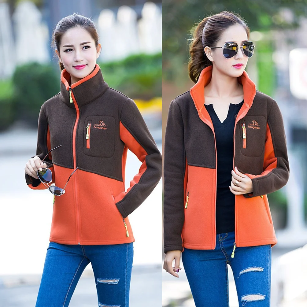 

2022 Autumn Women Sweatshirt Winter Jacket Fleece Coat Zipper Long Sleeve Outerwear Sweatshirts Women Hoodies High Quality