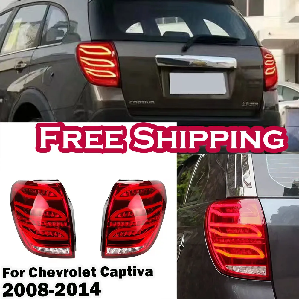 

Автомобильная задняя фара в сборе для Chevrolet Captiva 2008-2014, Модернизированная Модифицированная в новую динамическую указательную заднюю фару
