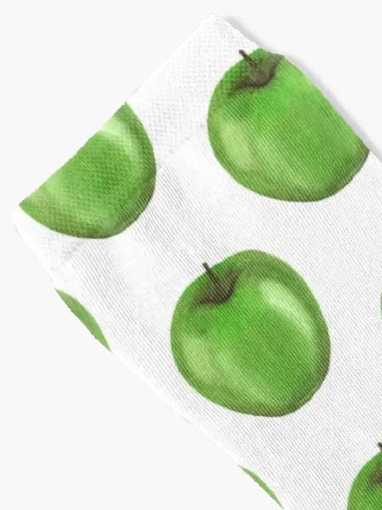 Green Apple - Minimalist Painting Socks hiking tennis kawaii happy Luxury Woman Socks Men's