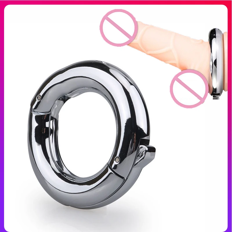 Adjustable Male Bondage Penis Ring Delayed Ejaculation Erection Ring Scrotum Bondage Glans Trainer Adult Sex Toy Sex Accessories