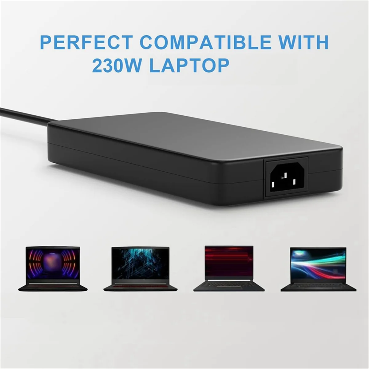 Practical-280W Charger for MSI GE76 GE66 GP76 GP76 GS7 Laptop Power Charger 20V14A AC Power Adapter US Plug