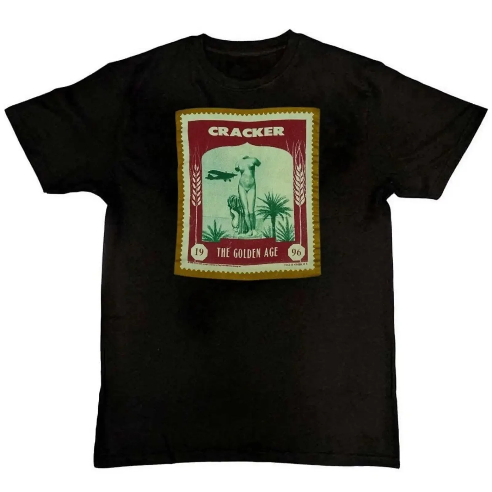Vintage Cracker Rock Band Konzert Tour Herren T Shirt S M L XL 2 3 4 vintage Washed Top For Everyday Wear homme Versatile