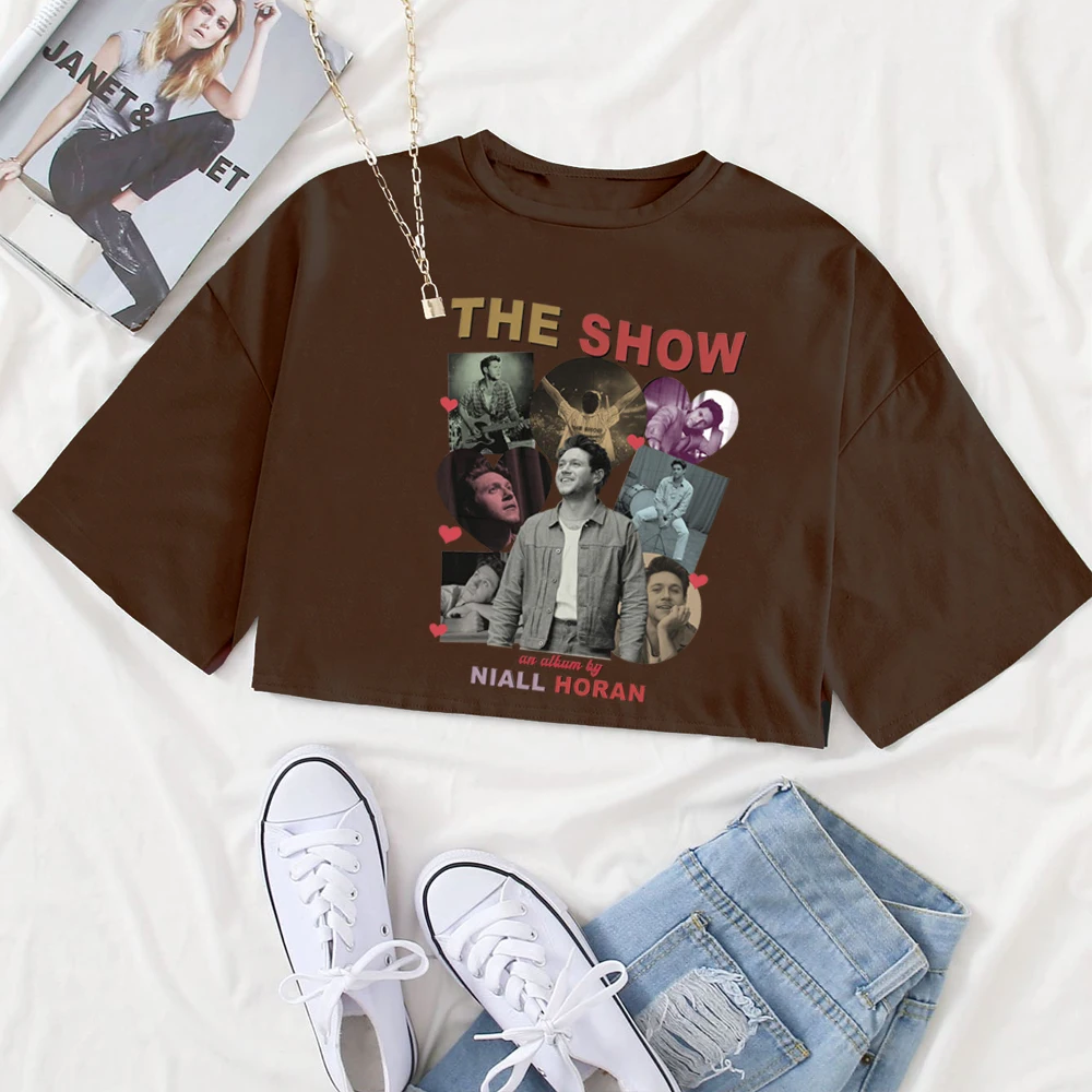 Niall Horan Lyric The Show Tour 2024 Hello Lovers Shirt Tops & Tees Harajuku Niall Horan Shirt