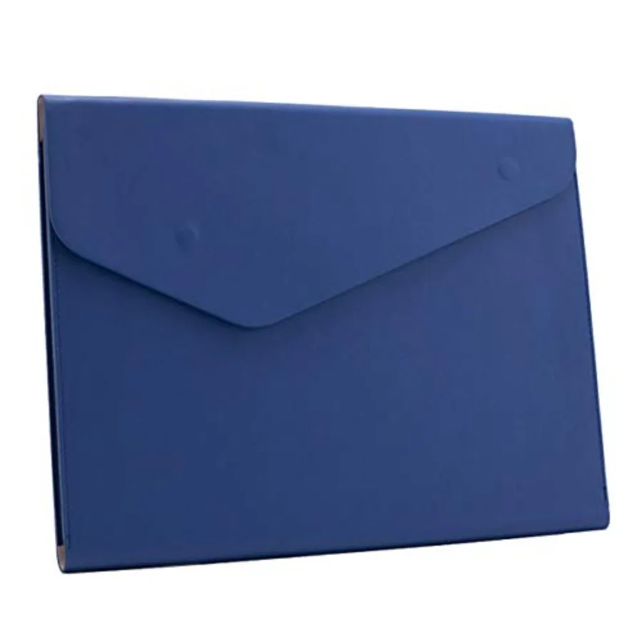 

PU Leather A4 File Folder Document Holder Waterproof Portfolio Envelope Folder Case with Invisible Magnetic Closure