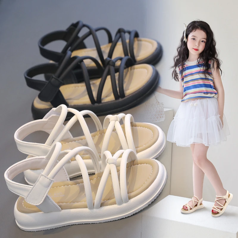 

2024 summer new sandals Mori thick soles comfortable breathable cool comfortable casual shoes sweet youth lacing