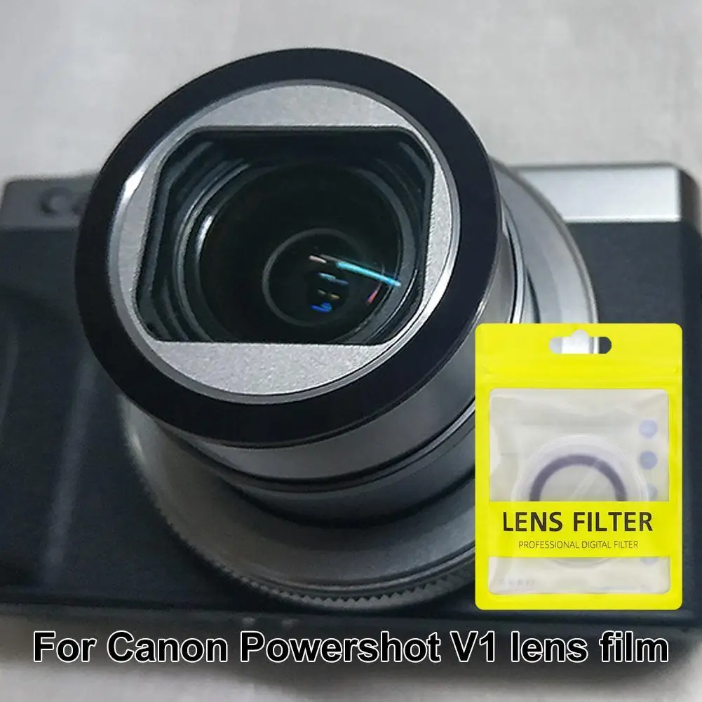 

Optical Glass Multi-Coated UV Filter Lens Protective Filter for Canon PowerShot V1 Digital Camera