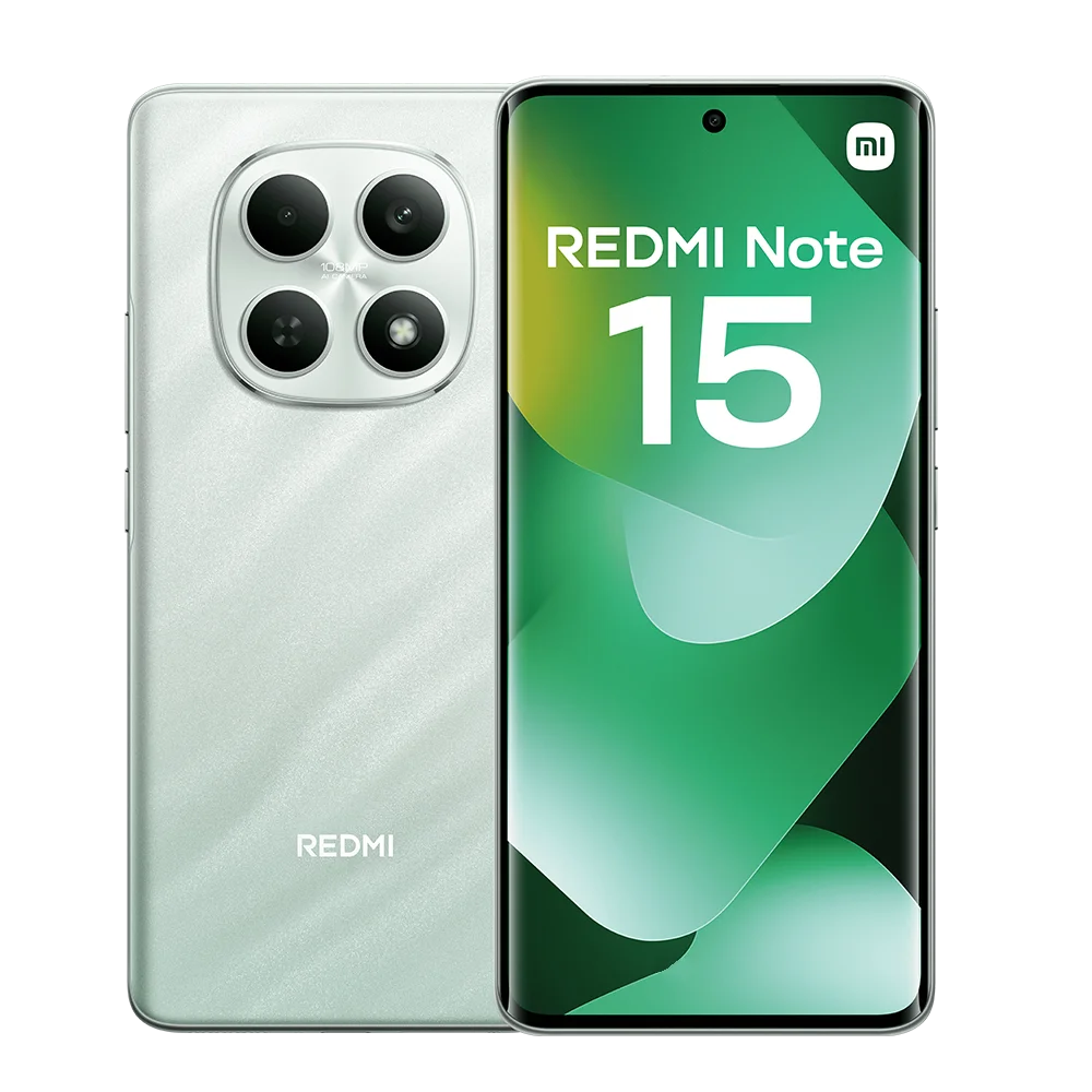 Xiaomi Redmi Note 15 Versión Global 128GB/256GB MTk Helio G100 Ultra 6.77″ Pantalla, 120Hz, 108MP, 6000mAh, NFC, IP64, Sin Cargador 3