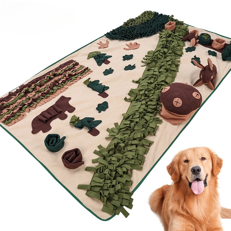 Extra large sniffing pad, puzzle, hide food, prevent choking, consume energy, dog sniffing pad
