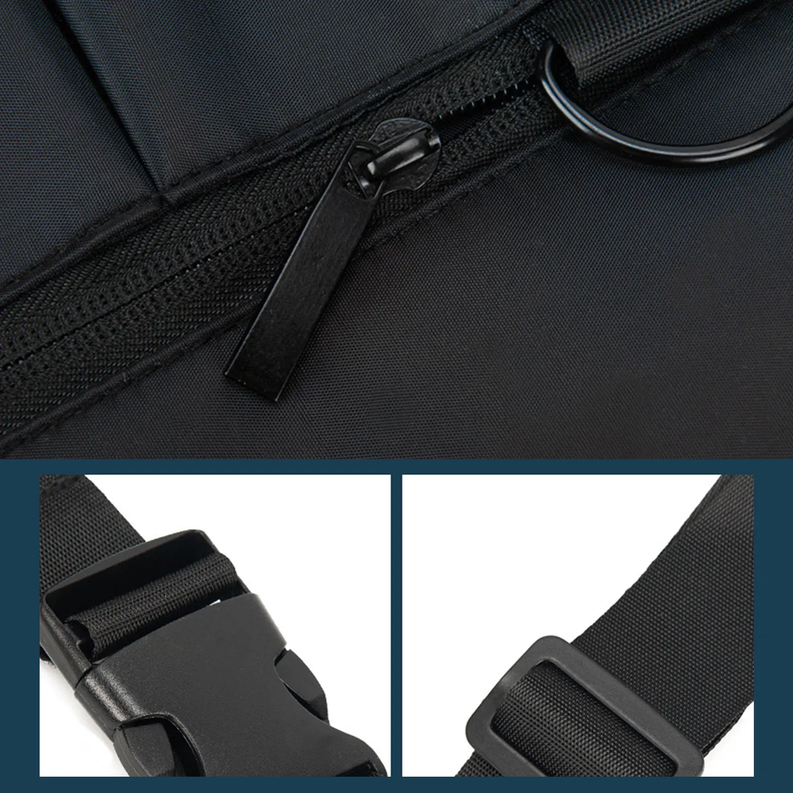 Concealed Carry Backpack Hid-den BagMen Security Holster Strap Bags With Breathable Sponge Mesh Men Underarm Double Shoulder Bag