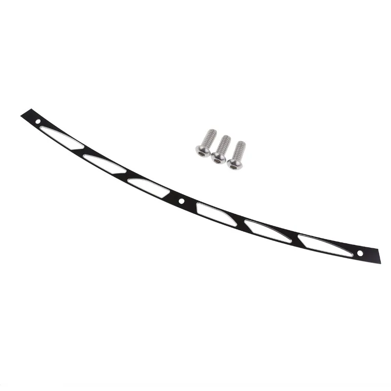 

Suitable for motorcycle windshield decoration, Harley Voyager gliding, CNC aluminum windshield strip for gliding, durable riding