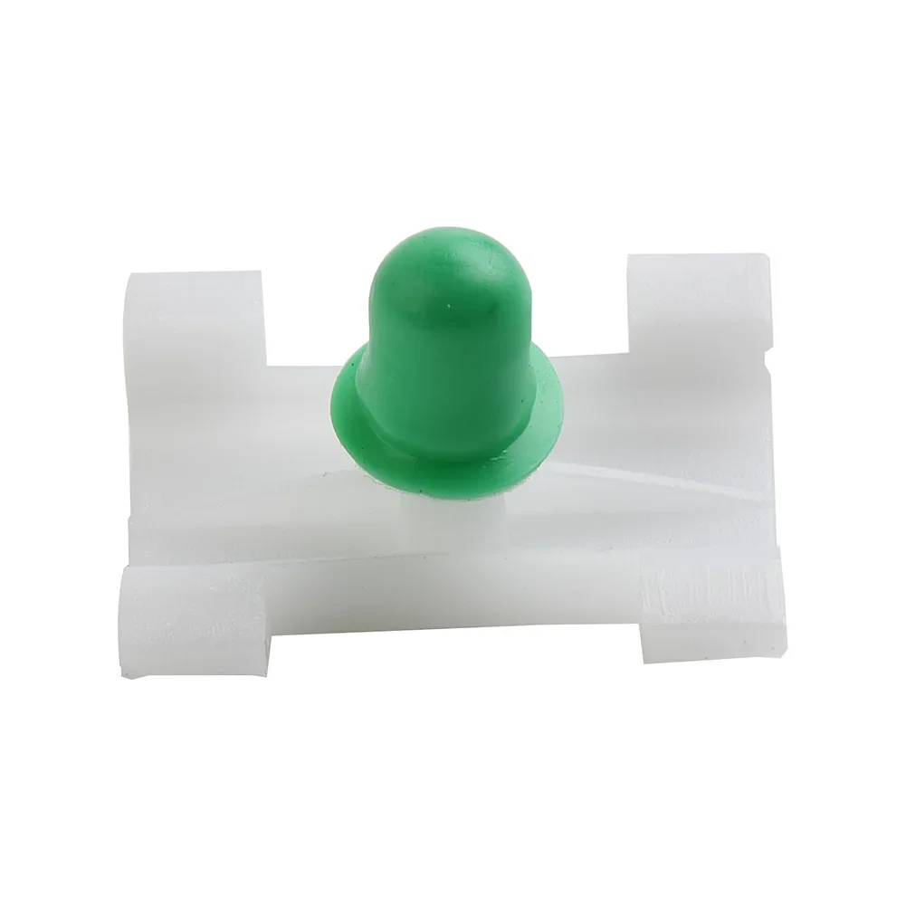 피아트 교체용 71717421 몰드 클립, 고무 커버 포함, 내구성 흰색 및 연청, BMW 교체용 51138166675