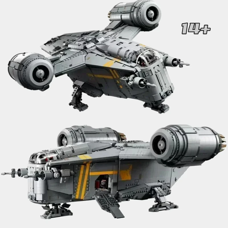 

Инновационный набор конструктора UCS The Razor Crest из 6187 деталей, подарки для детей на праздники и торжества, небольшие сувениры для гостей