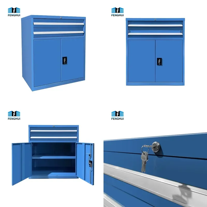 

Fenghui Customized Cold Rolled Steel Tool Drawer Chest Tool Cabinet for Workshop and Warehouse