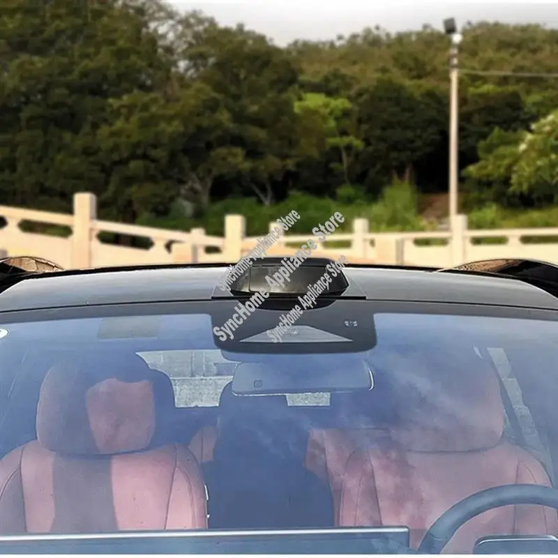 ل Li Lixiang L7 L8 2022 2023 2024 سيارة ليدار غطاء الزخرفية الليزر الرادار الغطاء الواقي الكسوة ABS اكسسوارات #1