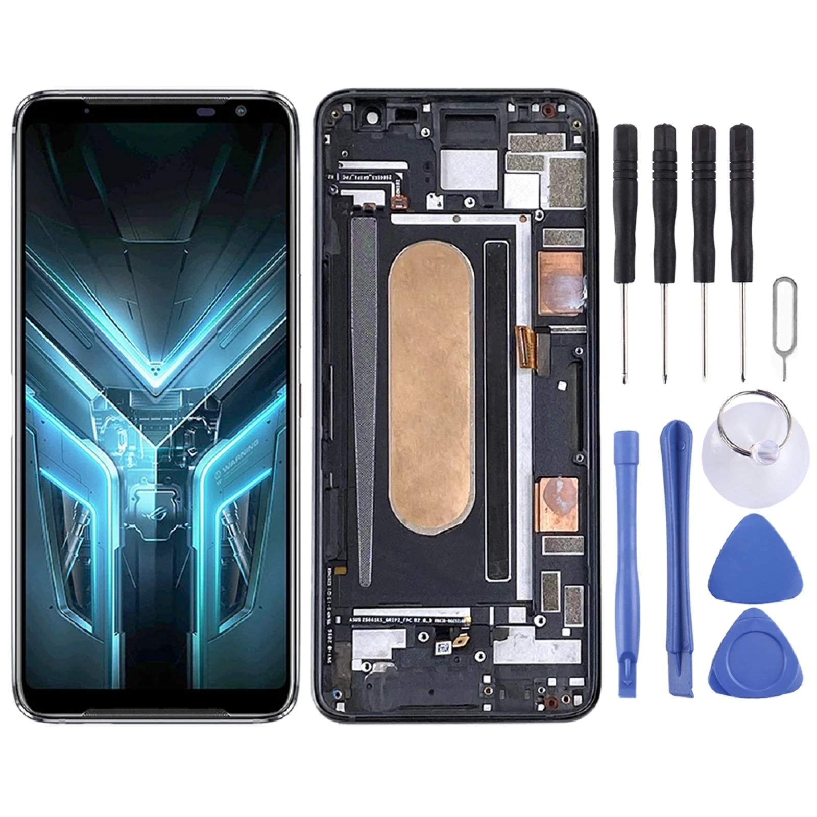 

OLED ЖК-экран для Asus ROG Phone 3 ZS661KS I003DD дигитайзер Полный комплект с рамкой