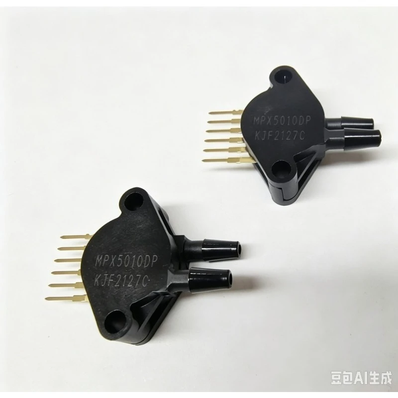 MPX5010DP Pressure Sensor Fly 10kPa Differential Analog Voltage Temperature Compensation Direct Plug SIP6