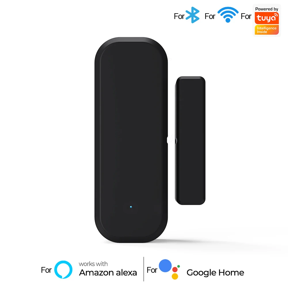 Sensor de porta sem fio WiFi para casa, Sensor de janela, vida APP, controle remoto para Alexa, G-oogle Casa