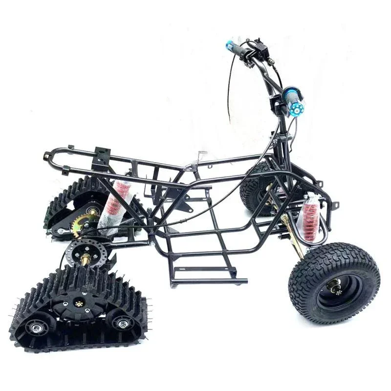 

Go Kart Karting Buggy Dirt Snowbike UTV ATV Front Swingarms Rear Axle Frame Body Snow Sand Tracks With Wheels