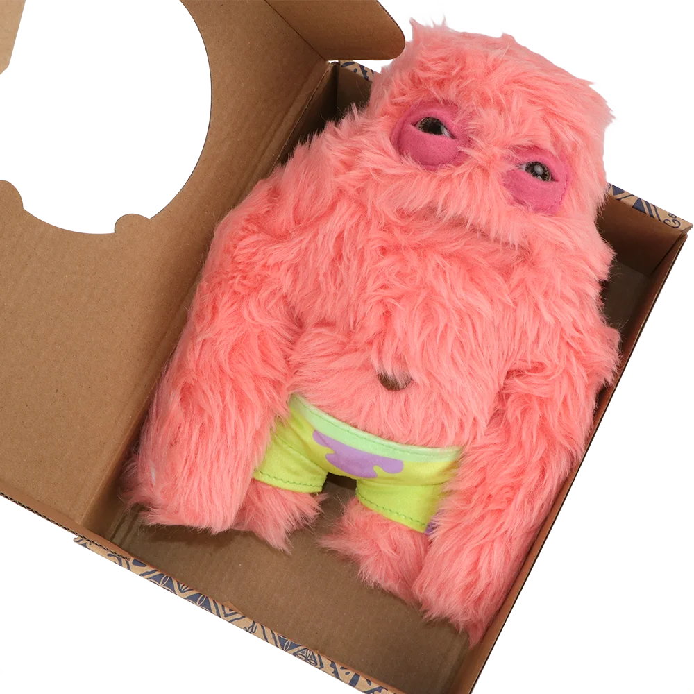 Original Fugglers Funny Ugly Monsters Fuggler Plushins Toys Fuggler Tooth Monster Spongebob Squarepants Patrick Star Plush Dolls view 4