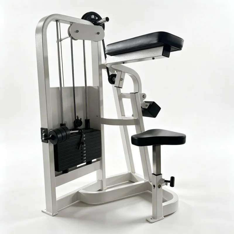High Quality Commercial Gym Equipment Pin Loaded Total Abdominal Isolator Abdominal Crunch Exercise Machine