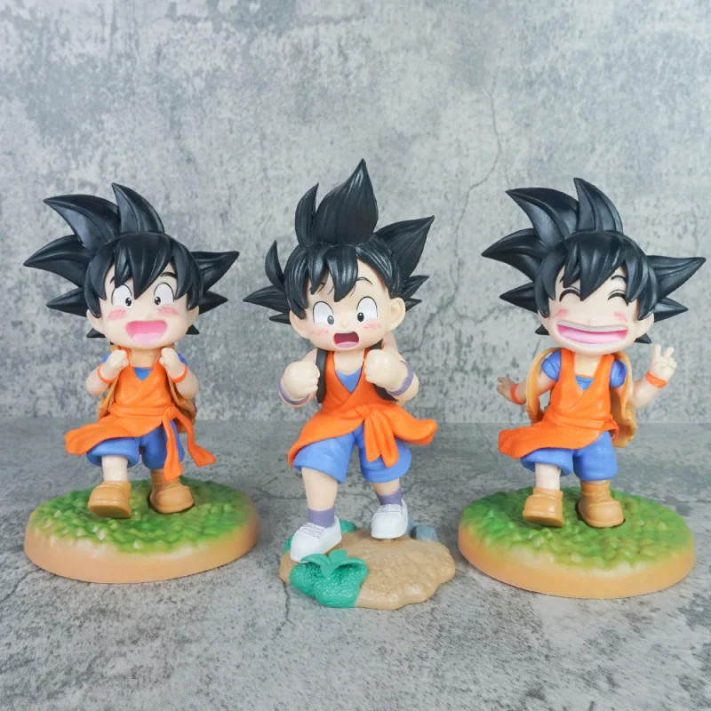 1pcs 15cm Japanese Hand-Made Childhood Wukong Gohan Anime Figures Model Furnishing ArticlesHalloween