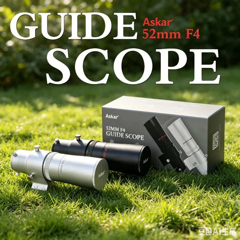 Askar 52mm F4 Guide Scope Astronomical Telescope Accessories 52F4 - Optimal for Stargazing And Space Exploration