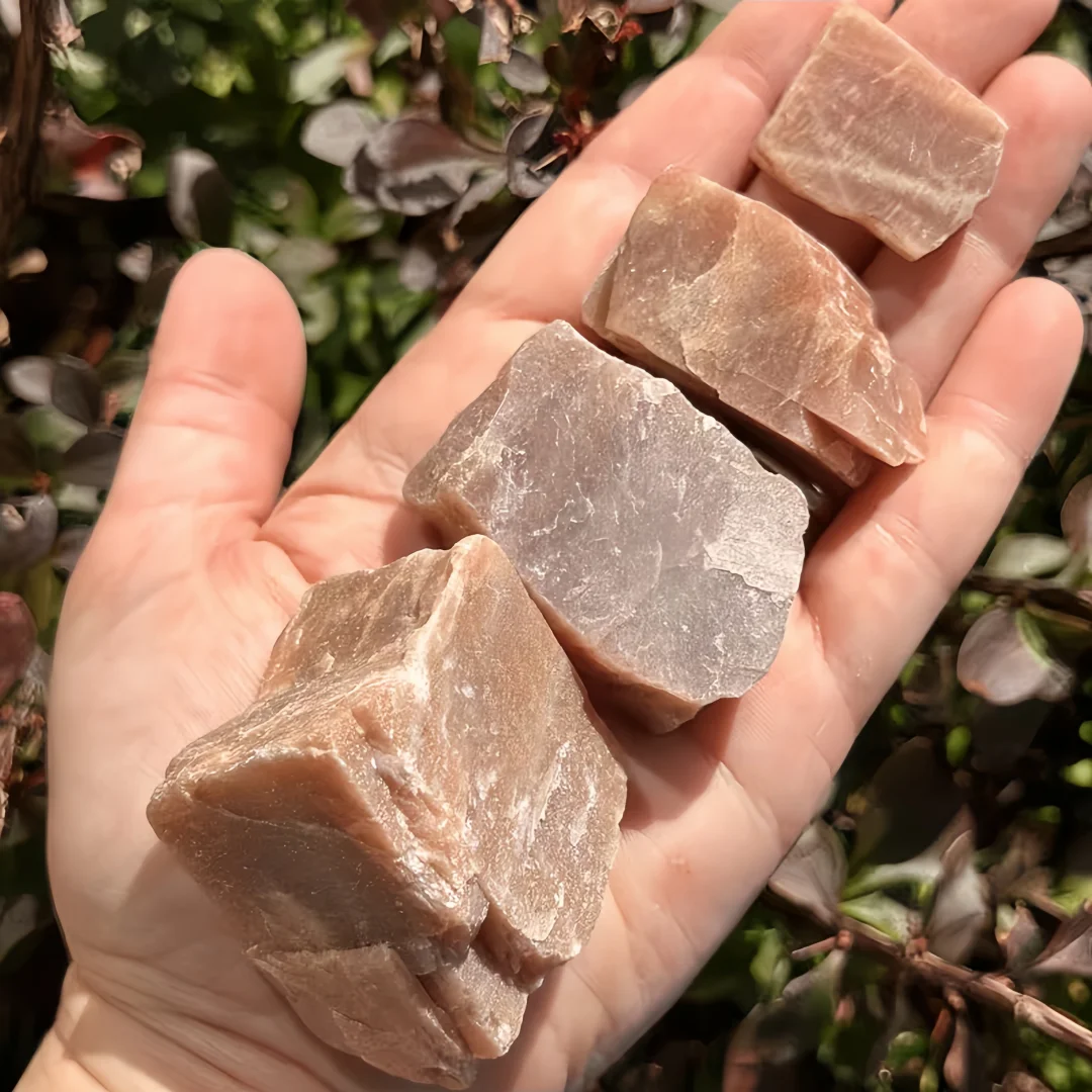 Raw Peach Moonstone Sunstone, Raw Moonstone Sunstone, Rough Sunstone Moonstone Crystal, Raw Sunstone & Peach Moonstone