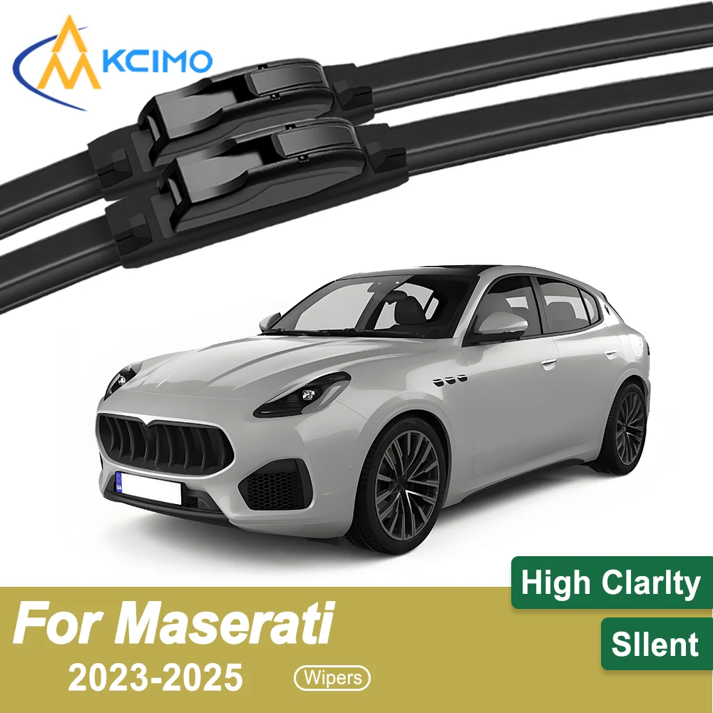 

2-Pack Superior Wiper Blades for Maserati Grecale M182 2023-2025 All-Season Durable Quiet Wiping Uninterrupted Visibility