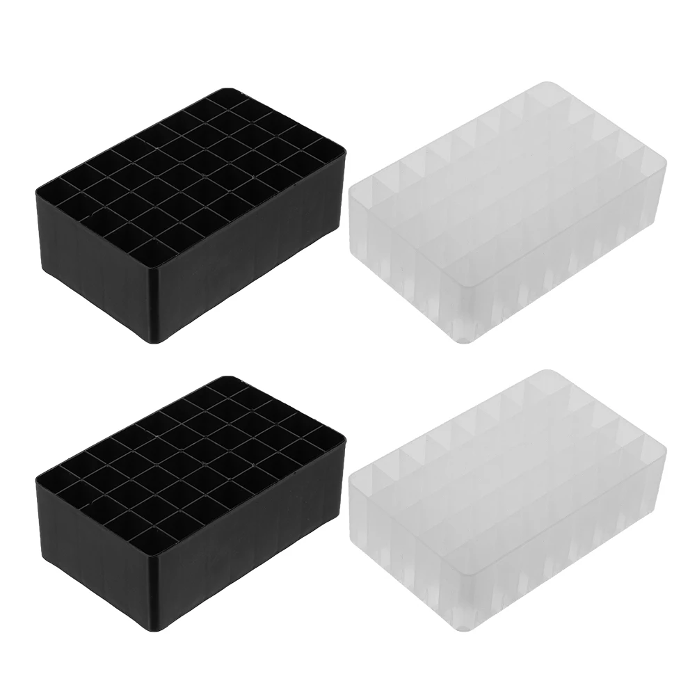 

4Pcs Cosmetics Organizer Desktop Storage Boxes Multi-Grid Holder for Makeup Tools Lipstick Storage Desktop Cosmetics Boxes