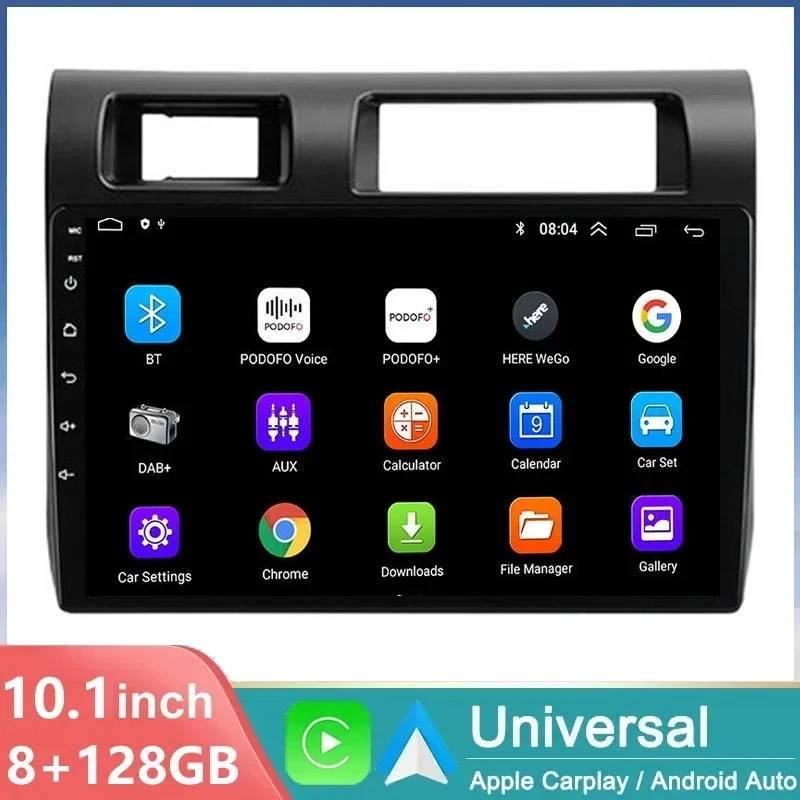 

4G+WIFI Car Radio Android Auto for Toyota Pickup Land Cruiser LC 70 79 Series 2007 - 2020 GPS Multimedia Player Stereo CarPlay