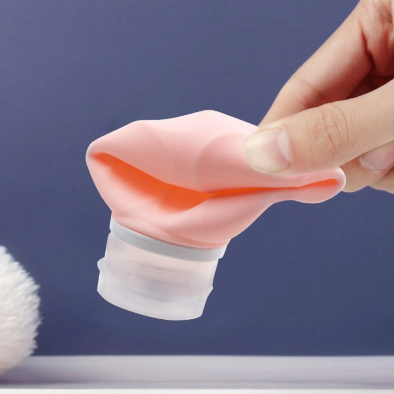 1 قطعة 90 مللي بالون مثمن زجاجات السيليكون الأعمال السفر الشامبو مستحضرات التجميل غسول أدوات الزينة المحمولة الحاويات مانعة للتسرب