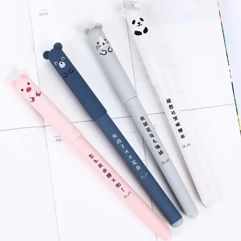 Imagem -05 - Apagável Gel Pen Grupo Voltar para a Escola Canetas para Escrever Kawaii Material Escolar Artigos de Papelaria Itens Baratos 26 Pcs