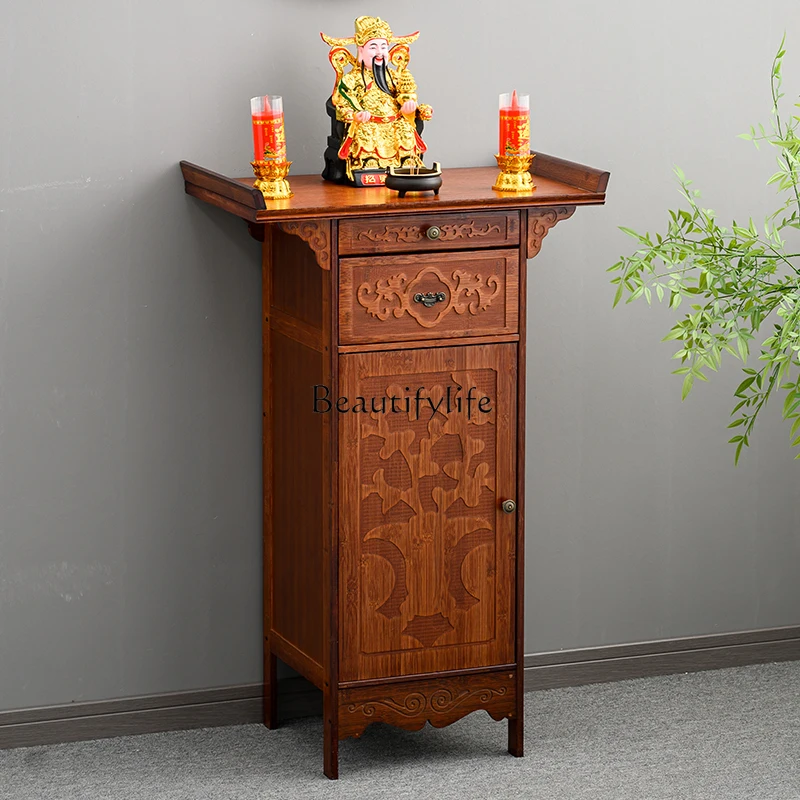 Fotai Household New Chinese-style Shentai Entrance Tribute Table Case