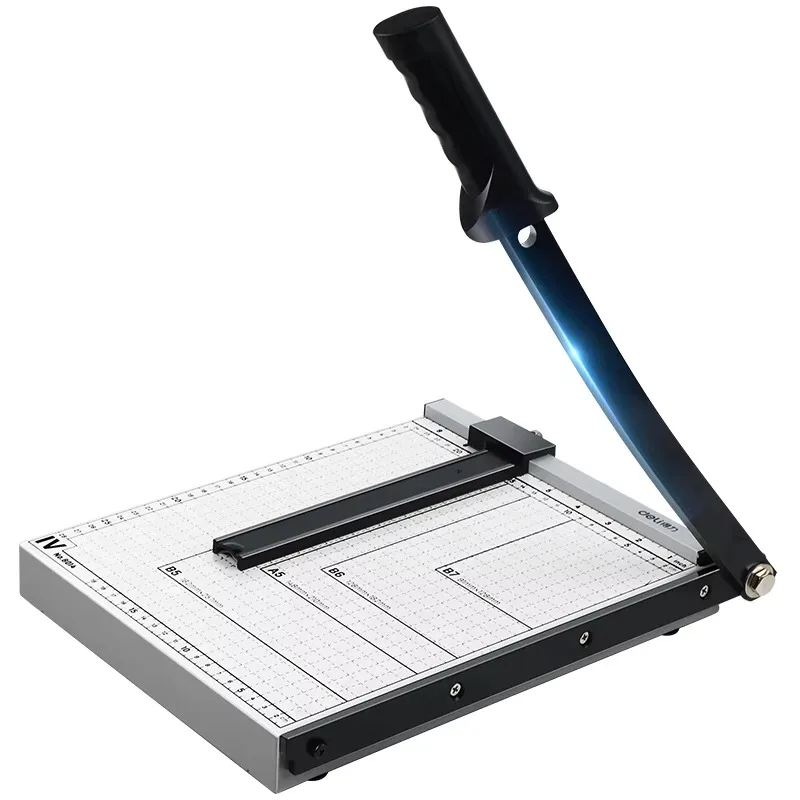 

SJ-PTA4 Manual Office Paper Knife Cutter Heavy Duty A4 Paper Cutter Metal Material Base